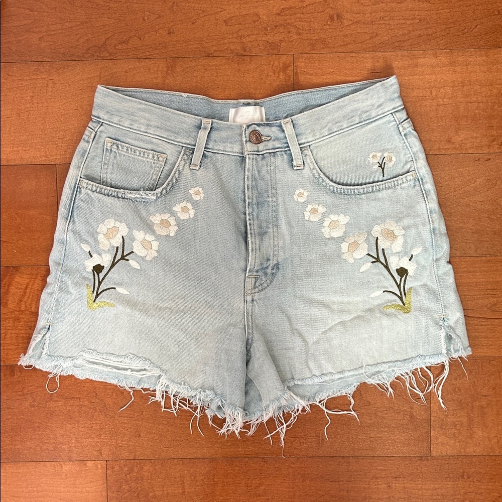 7 For All Mankind The Easy Ruby Cut Off Short